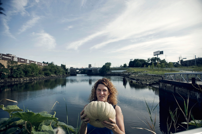 Waterpod™ docked in Concrete Plant Park in the Bronx, photograph by Nico Malvaldi.